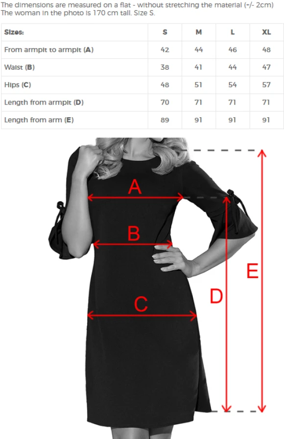 Trapezowa sukienka Neva to elegancka kreacja o prostym kroju, która podkreśla sylwetkę dzięki delikatnym wiązaniom na rękawach. Sukienka Neva jest idealna na różne okazje, łącząc klasyczny styl z nowoczesnym akcentem.